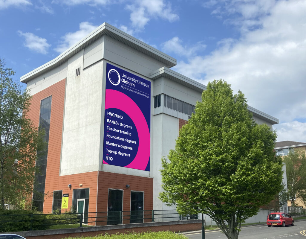 The University Way Campus at University Campus Oldham