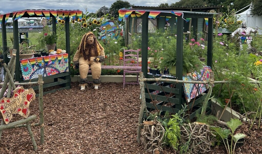 Oldham College apprentices help create award-winning NHS wellbeing garden